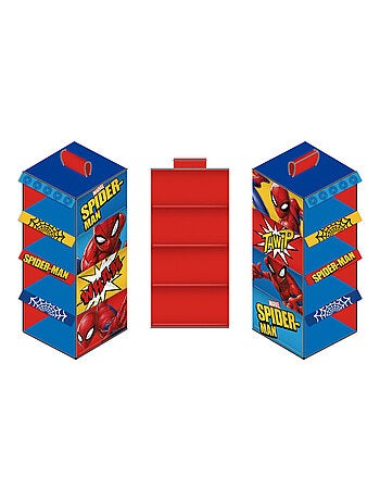 Cintre Organisateur De Placard - 4 niveaux - Spiderman -29x28x65 cm
