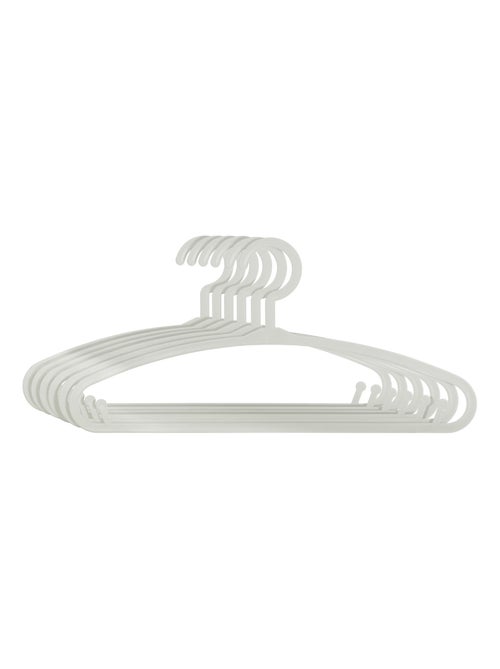 Cintres en plastique x 6 pour enfant - Kiabi