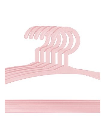 Cintres en plastique x 6 pour enfant