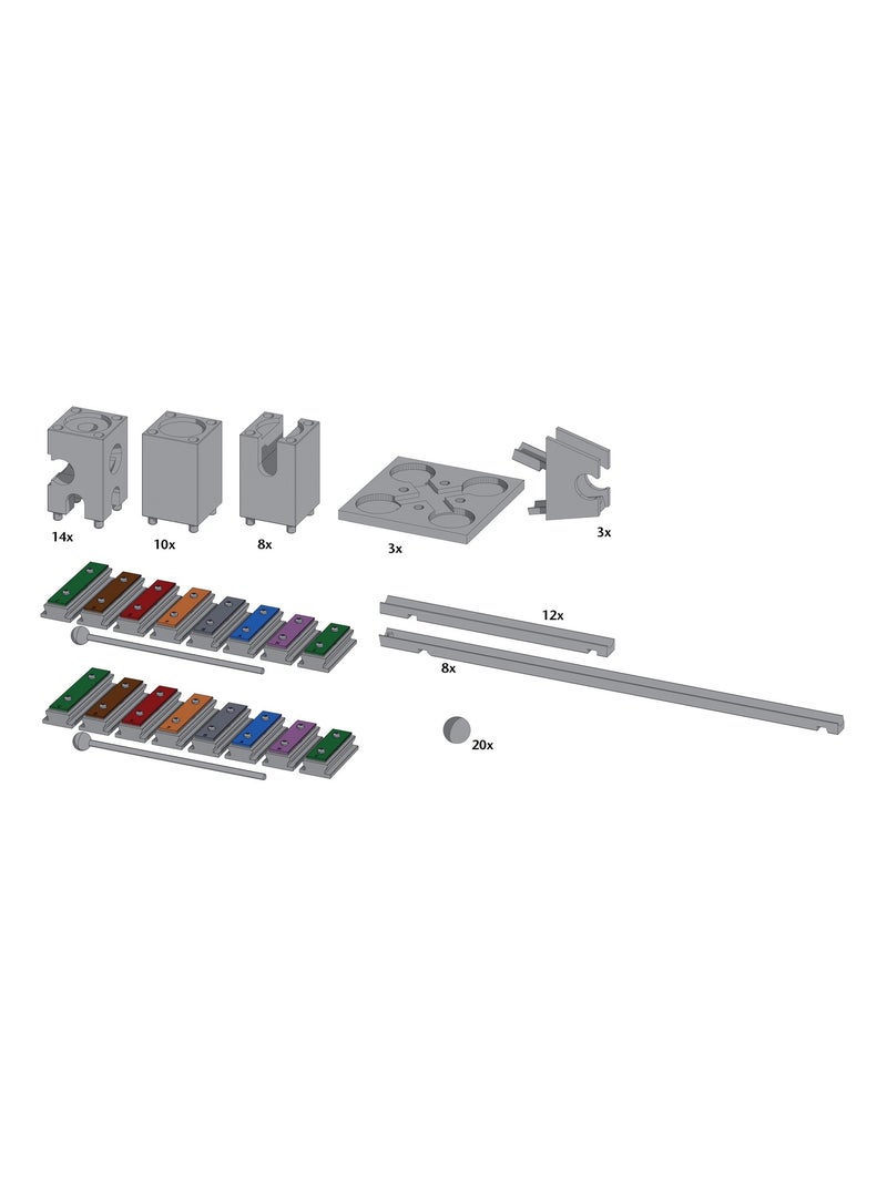 Circuit à billes musical Orchestra Beige - Kiabi