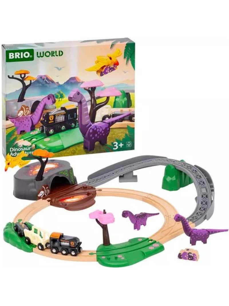 Circuit Aventure Dinosaure Vert - Kiabi