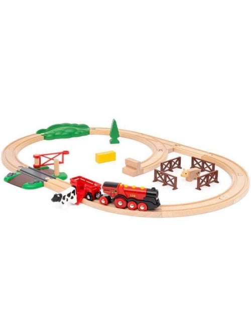 Circuit campagne avec locomotive à piles - Kiabi