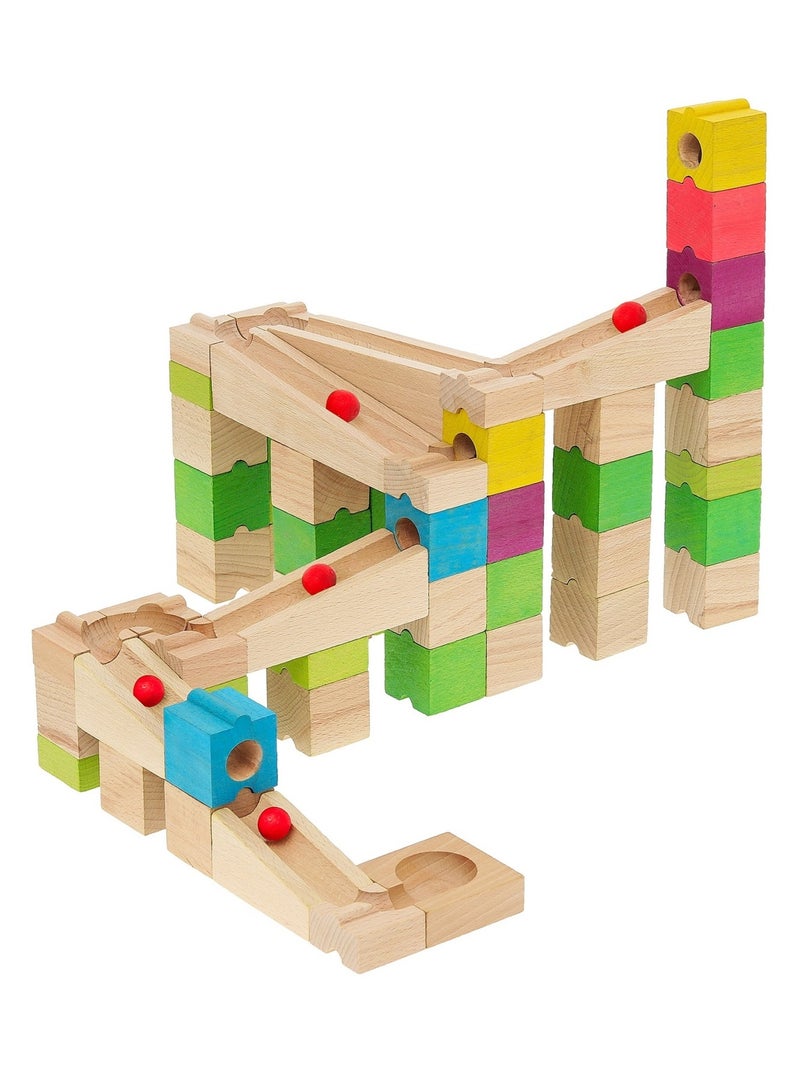 Circuit de billes 68 pièces Beige - Kiabi