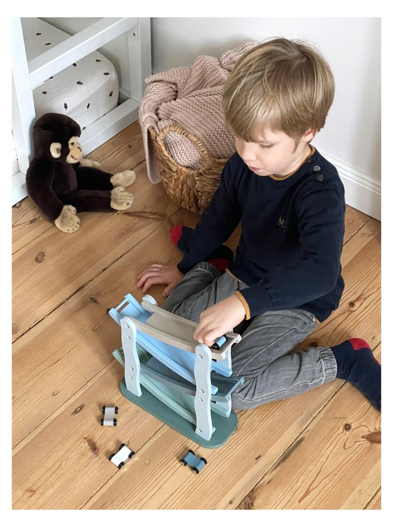 Circuit de course bleu Beige - Kiabi