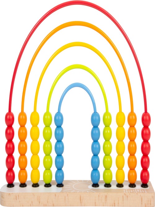 Circuit de motricité et boulier Arc-en-ciel - Kiabi