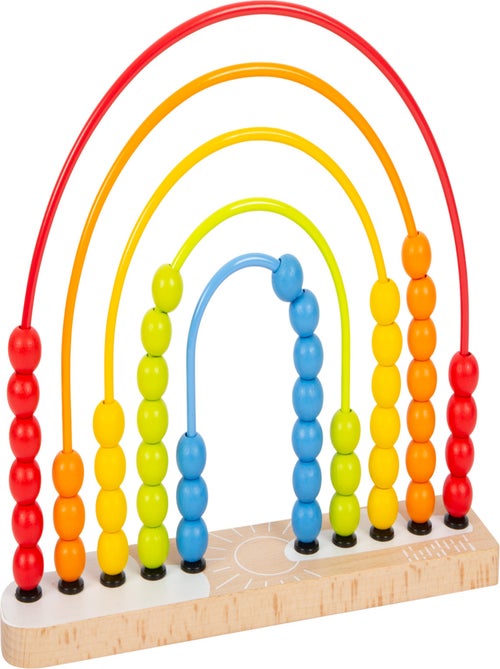 Circuit de motricité et boulier Arc-en-ciel - Kiabi