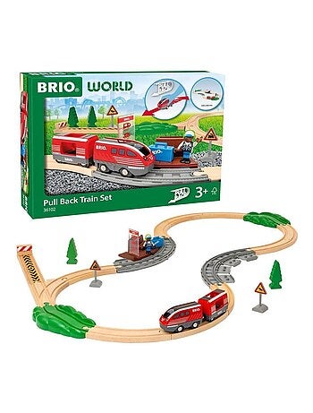Circuit de train à rétrofriction