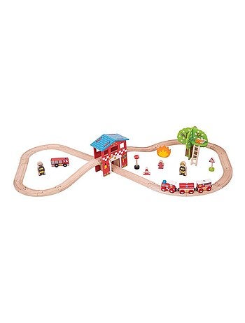 Circuit de train Caserne de pompiers