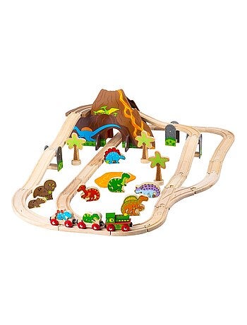 Circuit de train dinosaure