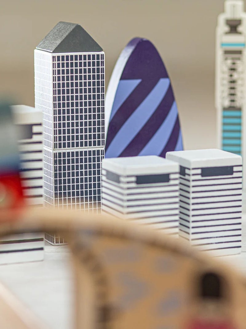 Circuit de train Ville de Londres Beige - Kiabi