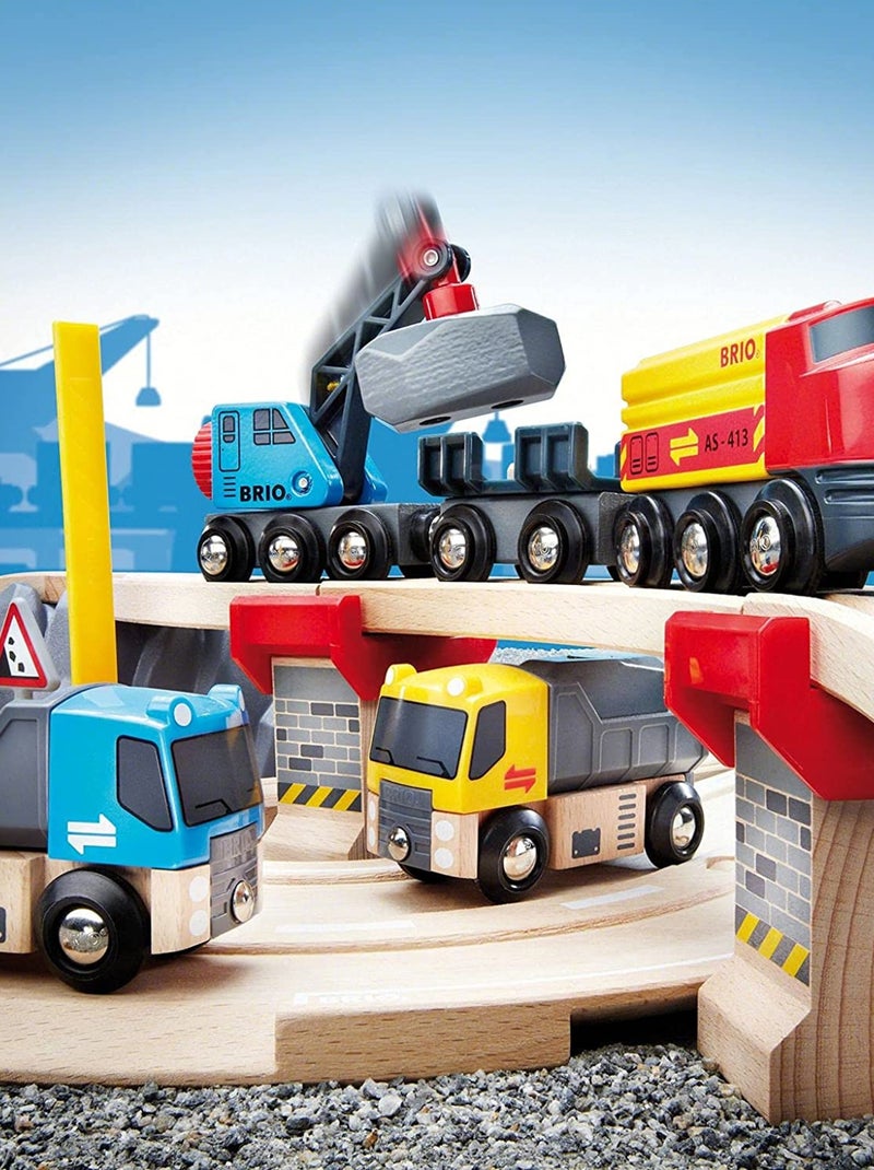 Circuit rail route transport de roches Beige - Kiabi