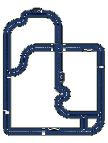 Circuit réversible avec 2 voitures