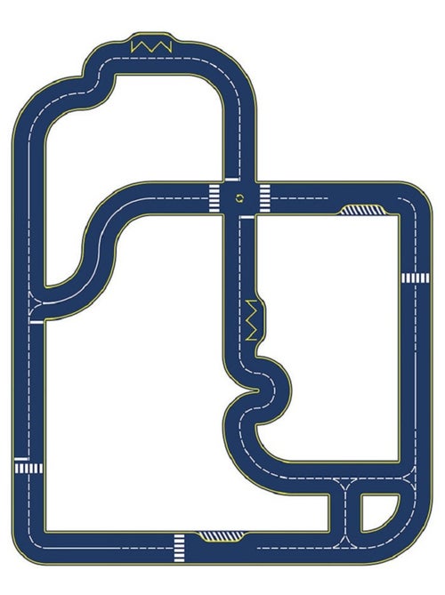 Circuit réversible avec 2 voitures - Kiabi