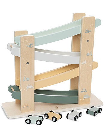Circuit Voiture en Bois On The Go Jollein
