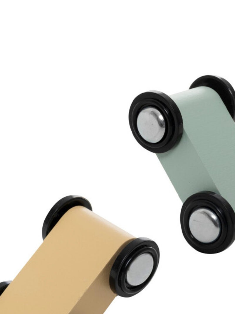 Circuit Voiture en Bois On The Go Jollein Beige - Kiabi