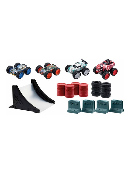 Circuit Voitures - Exost Jump - 4 Voitures - Silverlit - Kiabi