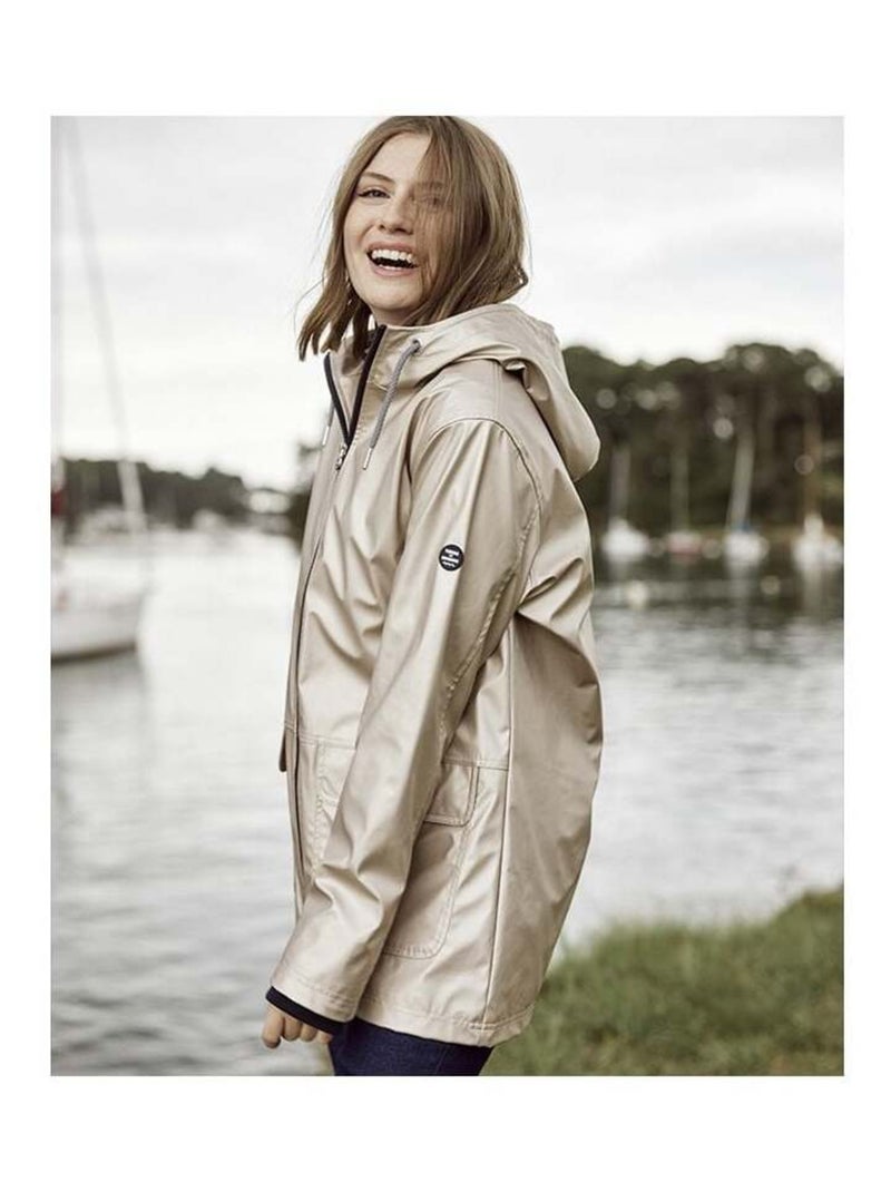 Ciré Terre de Marins Beige Grandes tailles Femme