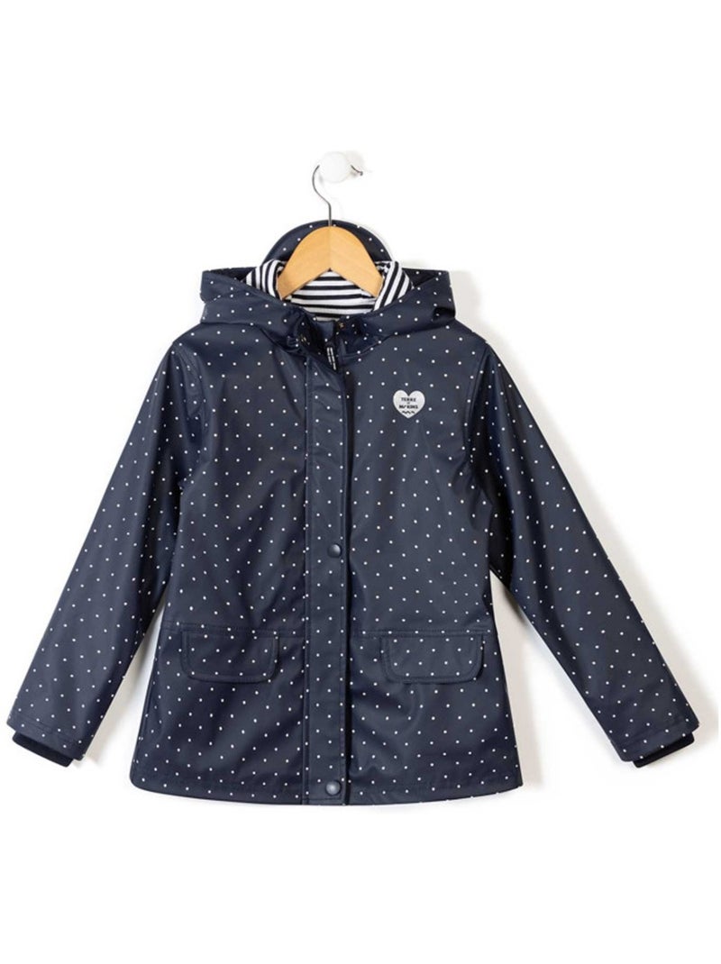 Veste Coton Ciré Bleu Marine Jigsaw - Taille 10, Style Motard, Occasion Très Bon état