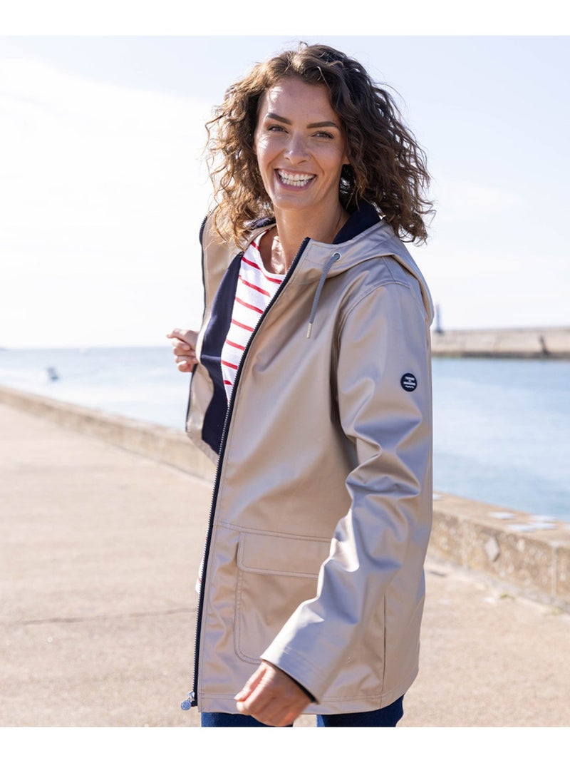 Ciré beige doré Femme - Terre de Marins Bleu - Kiabi