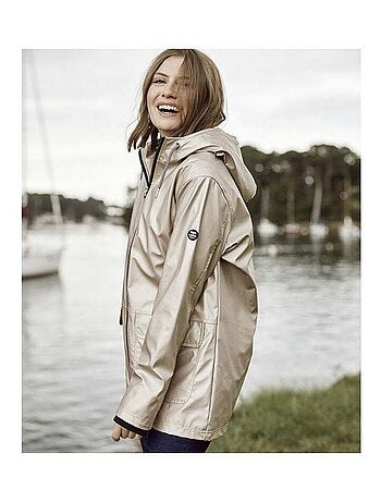 Ciré beige doré Femme