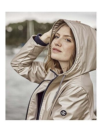 Ciré beige doré Femme