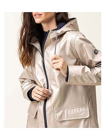 Ciré beige doré Femme