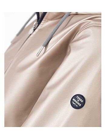 Ciré beige doré Femme