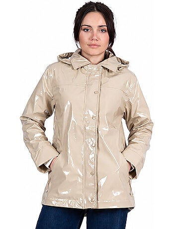 Ciré brillant femme 'breizh ocean', imperméable femme