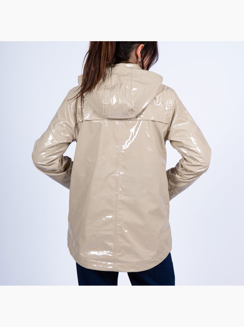 Ciré brillant femme 'breizh ocean', imperméable femme Sable - Kiabi