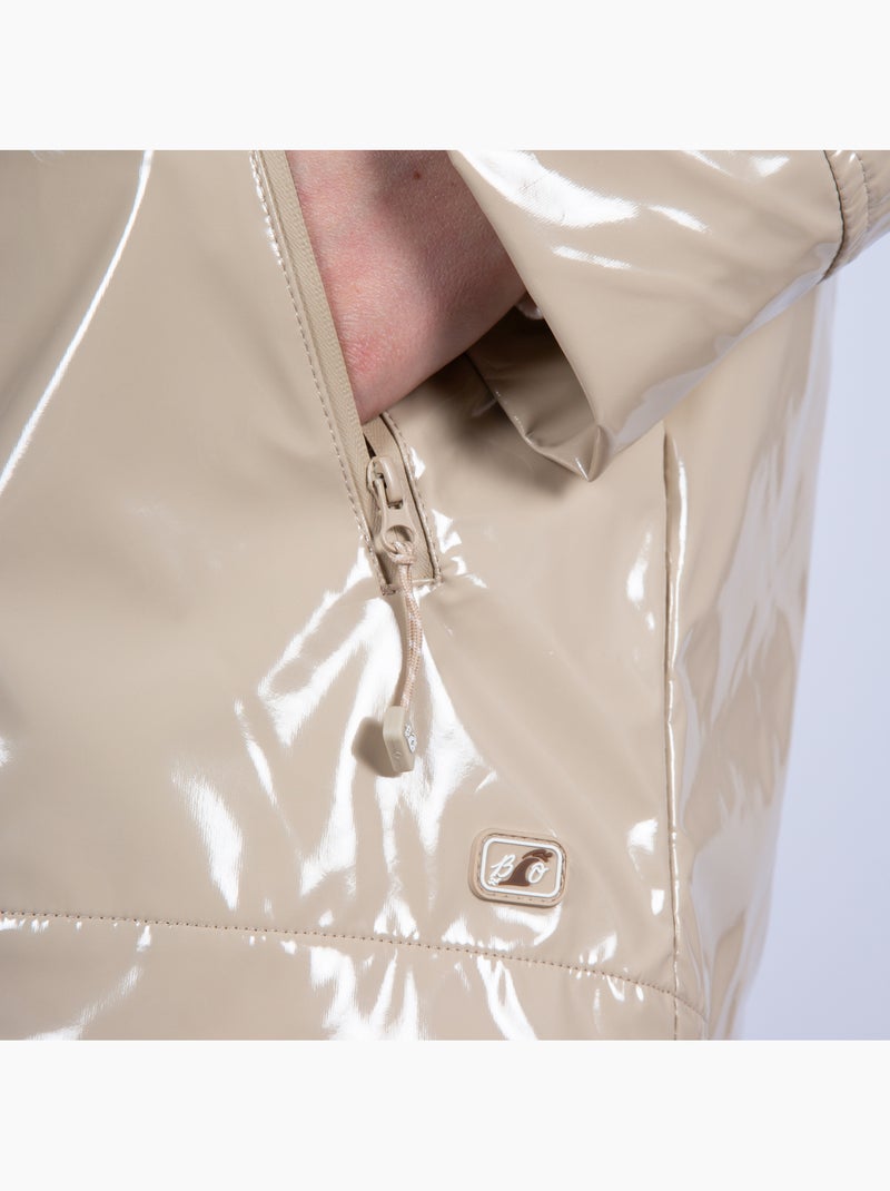 Ciré brillant femme 'breizh ocean', imperméable femme Sable - Kiabi