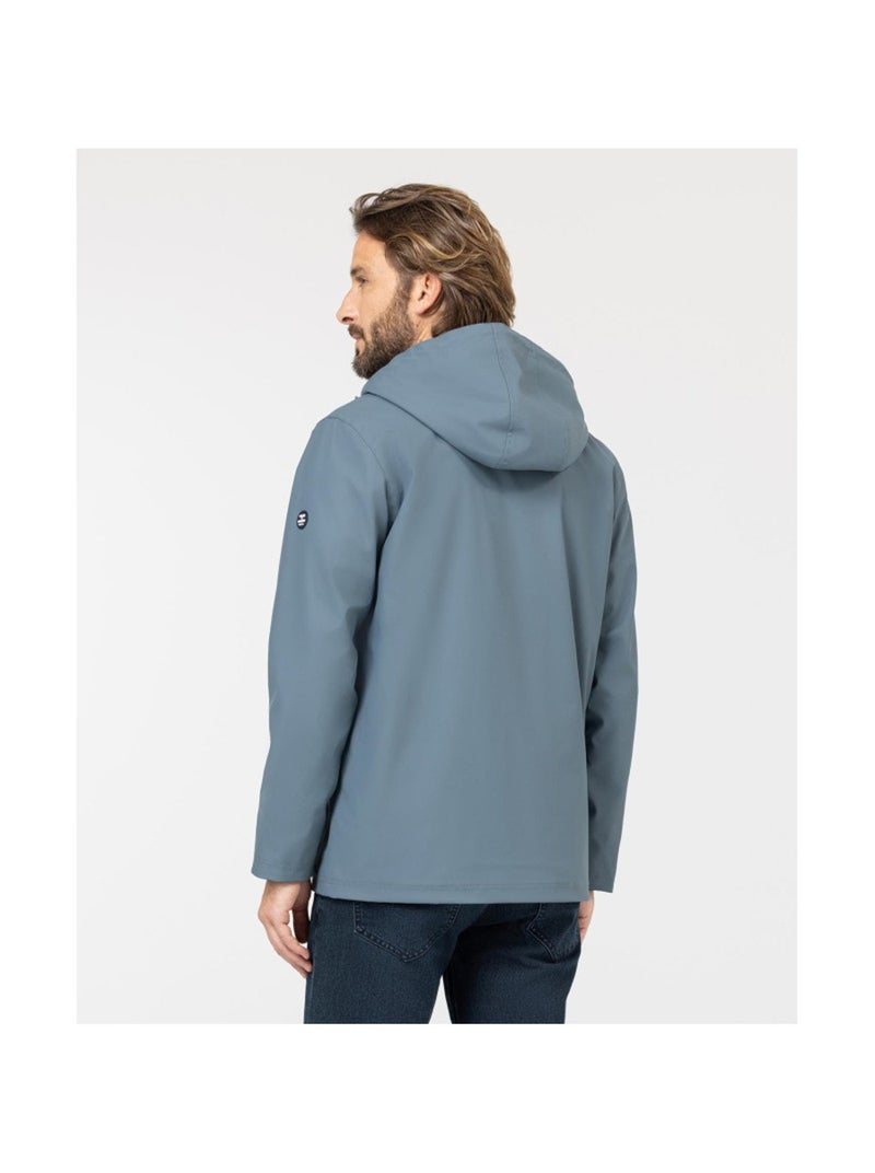 Ciré doublé polaire - Terre de Marins Gris foncé - Kiabi