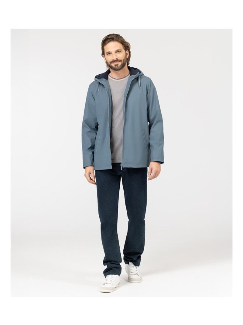 Ciré doublé polaire - Terre de Marins Gris foncé - Kiabi