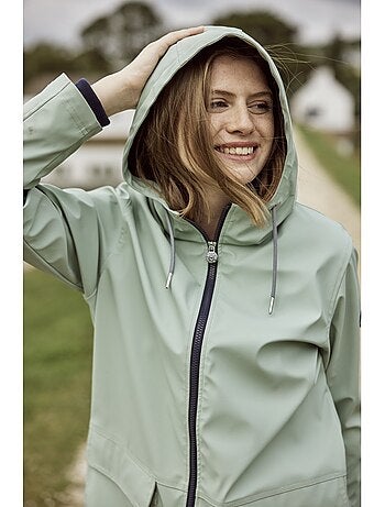 Ciré femme imperméable avec capuche - terre de marins