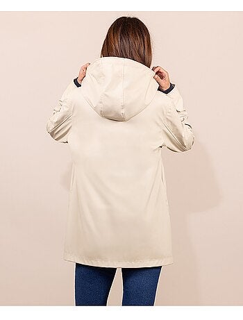 Ciré femme imperméable avec capuche - terre de marins