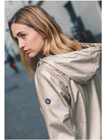 Ciré femme imperméable avec capuche - terre de marins