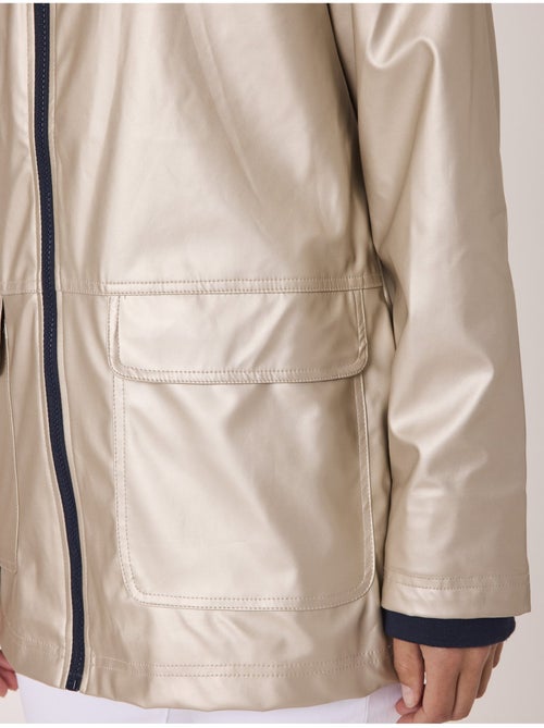 Ciré femme imperméable avec capuche - terre de marins - Kiabi Ciré femme imperméable avec capuche - terre de marins - Kiabi