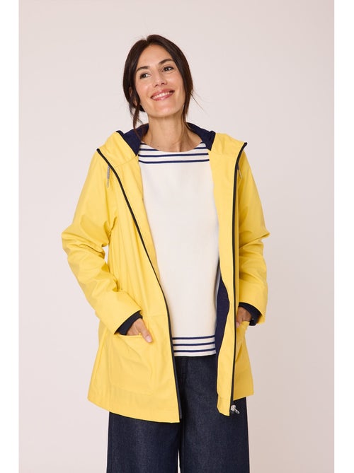 Ciré femme imperméable avec capuche - terre de marins - Kiabi