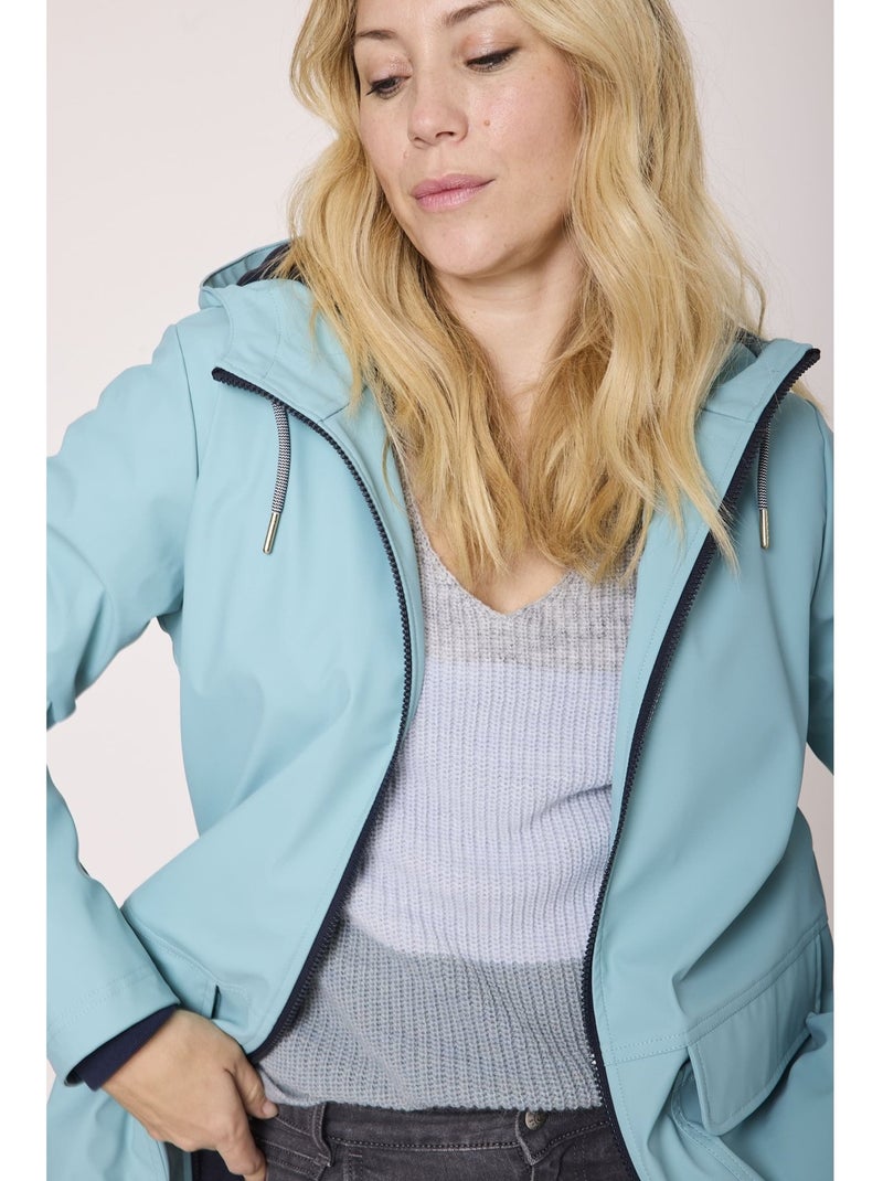 Ciré femme imperméable doublé polaire - terre de marins Vert - Kiabi