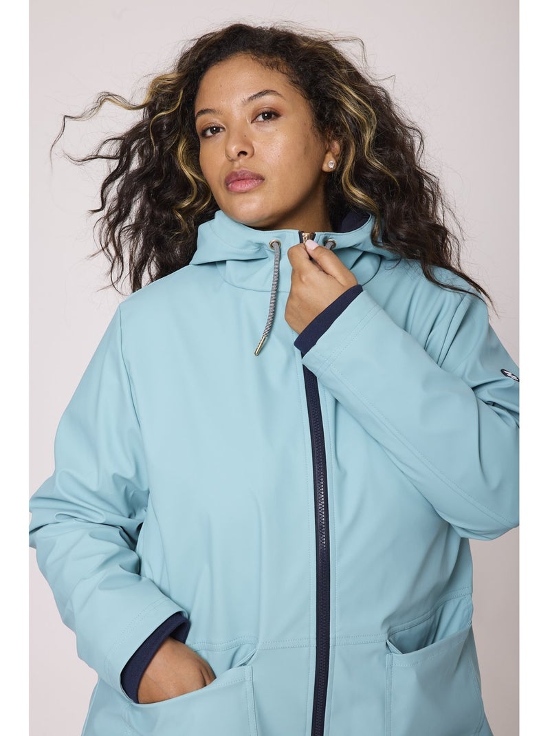 Ciré femme imperméable doublé polaire - terre de marins Vert - Kiabi
