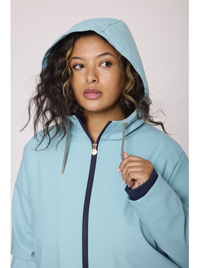 Ciré femme imperméable doublé polaire - terre de marins Vert - Kiabi