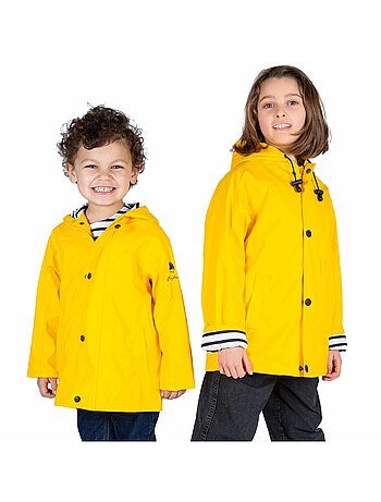 Ciré fille 'Breizh Océan' coupe droite, intérieur rayé