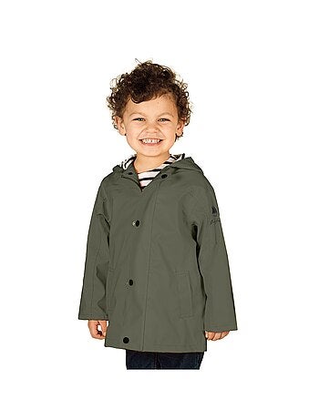 Ciré fille 'Breizh Océan' coupe droite, intérieur rayé