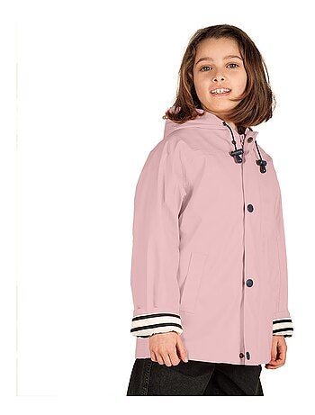 Ciré fille 'Breizh Océan' coupe droite, intérieur rayé