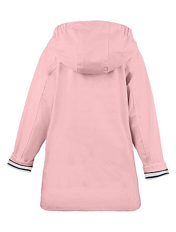 Ciré fille 'Breizh Océan' coupe droite, intérieur rayé