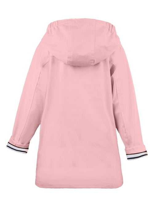 Ciré fille 'Breizh Océan' coupe droite, intérieur rayé - Kiabi