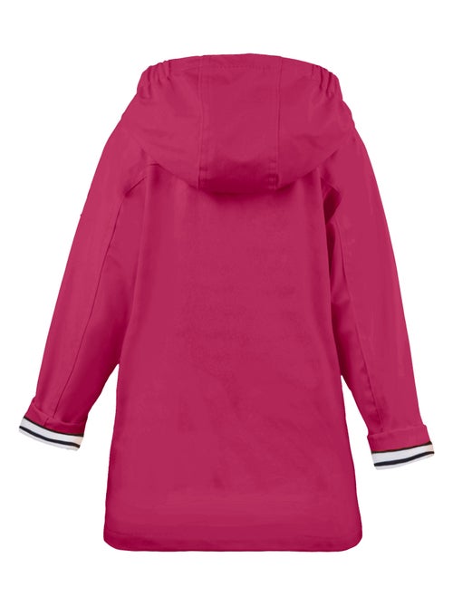 Ciré fille 'Breizh Océan' coupe droite, intérieur rayé - Kiabi