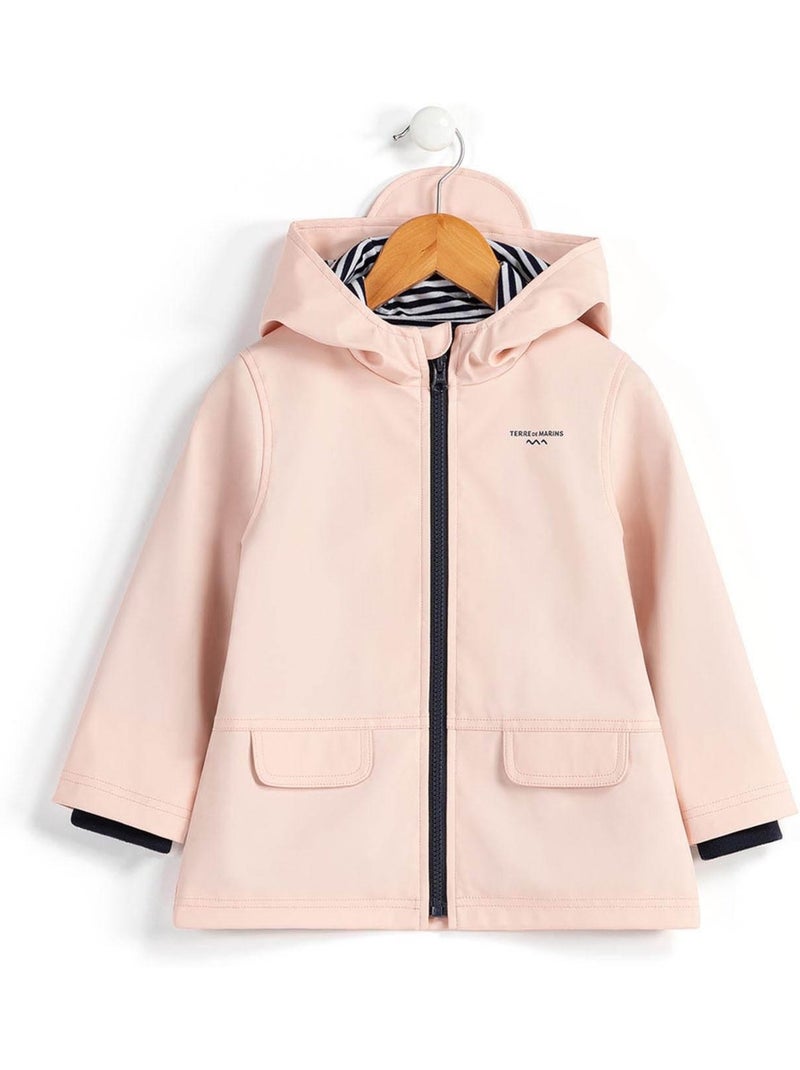 Ciré fille imperméable avec capuche - terre de marins Rose - Kiabi