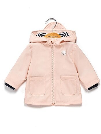 Ciré fille imperméable avec capuche - terre de marins