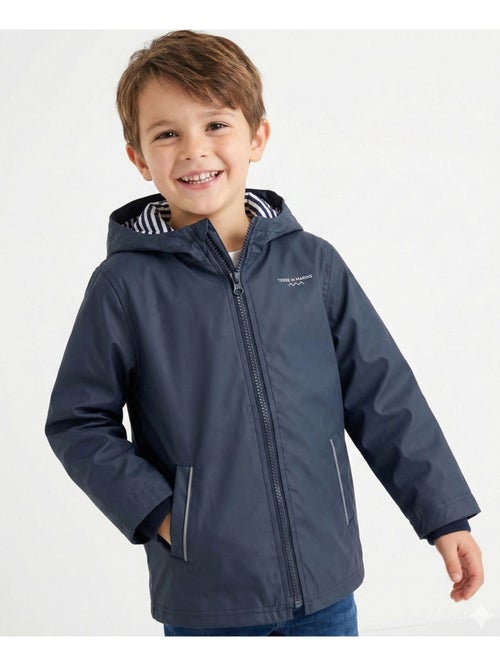 Ciré garçon imperméable avec capuche - terre de marins - Kiabi Ciré garçon imperméable avec capuche - terre de marins - Kiabi