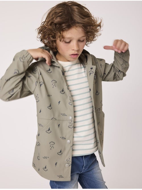 Ciré garçon imperméable avec capuche - terre de marins - Kiabi